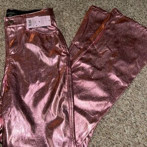 Retro Wild Fable Metallic Pink Pants New with tags!!!